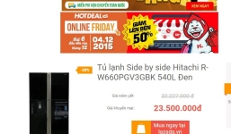Onlinefriday: Giá không rẻ hơn, kém hấp dẫn